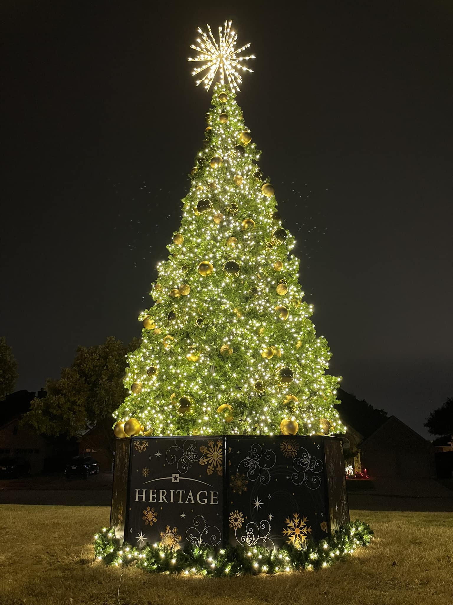 Commercial Christmas lighting installation, photo 26 of 114