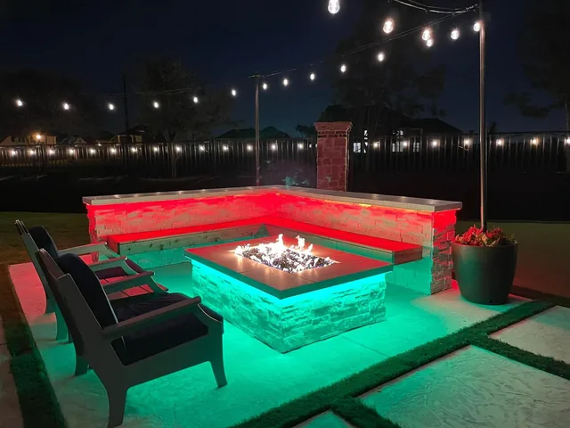 Landscape lighting installation, photo 40 of 114