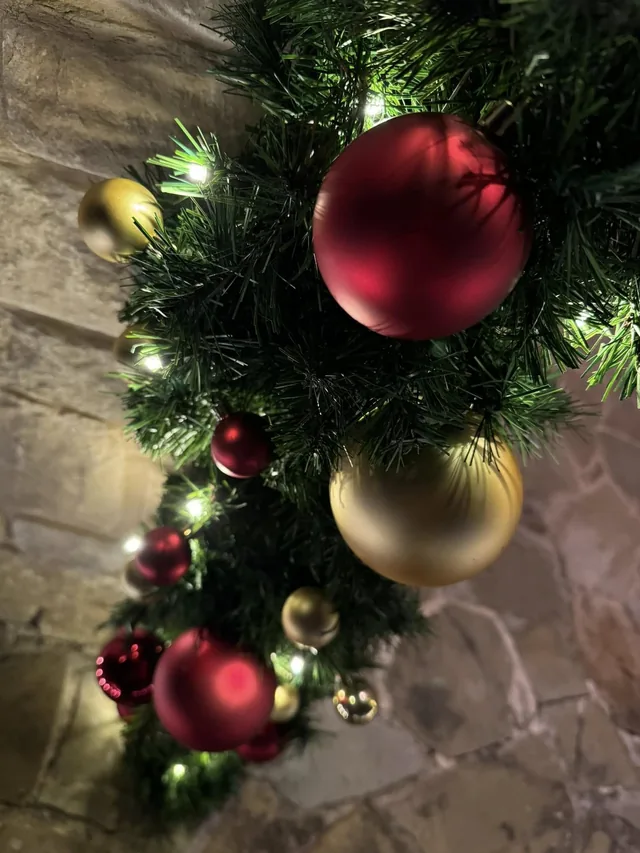 Residential Christmas lighting installation, photo 11 of 114